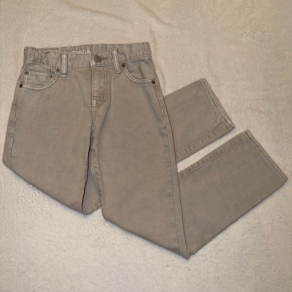 Gap Kids corduroy Gray Casual boys slim 10 Pants